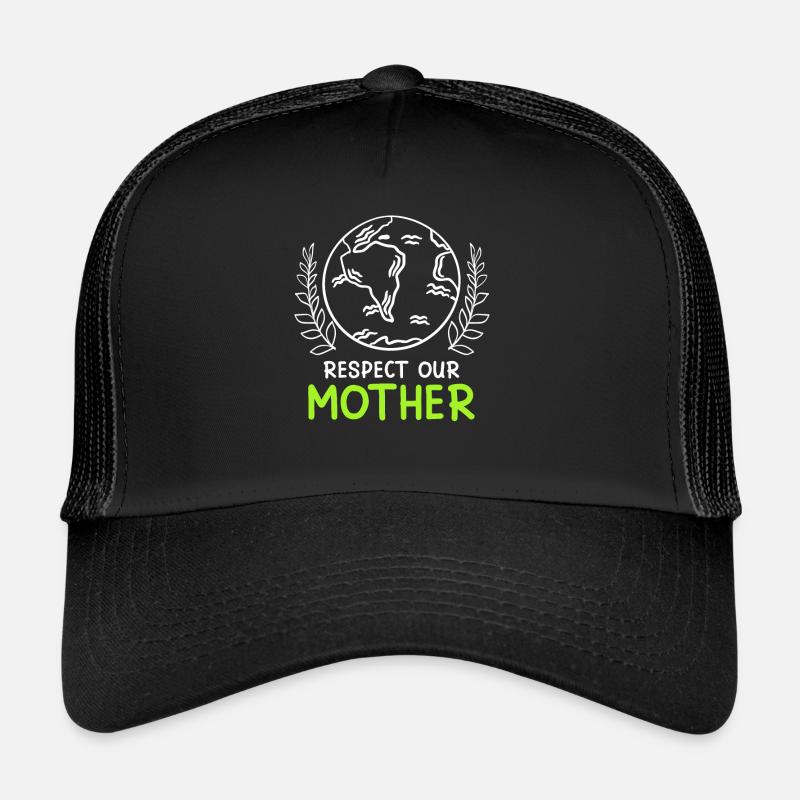 Save the Earth Environmentalists Mother Earth Trucker Cap