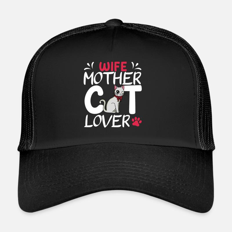 Muttertag niedliche Katzenmutter Trucker Cap