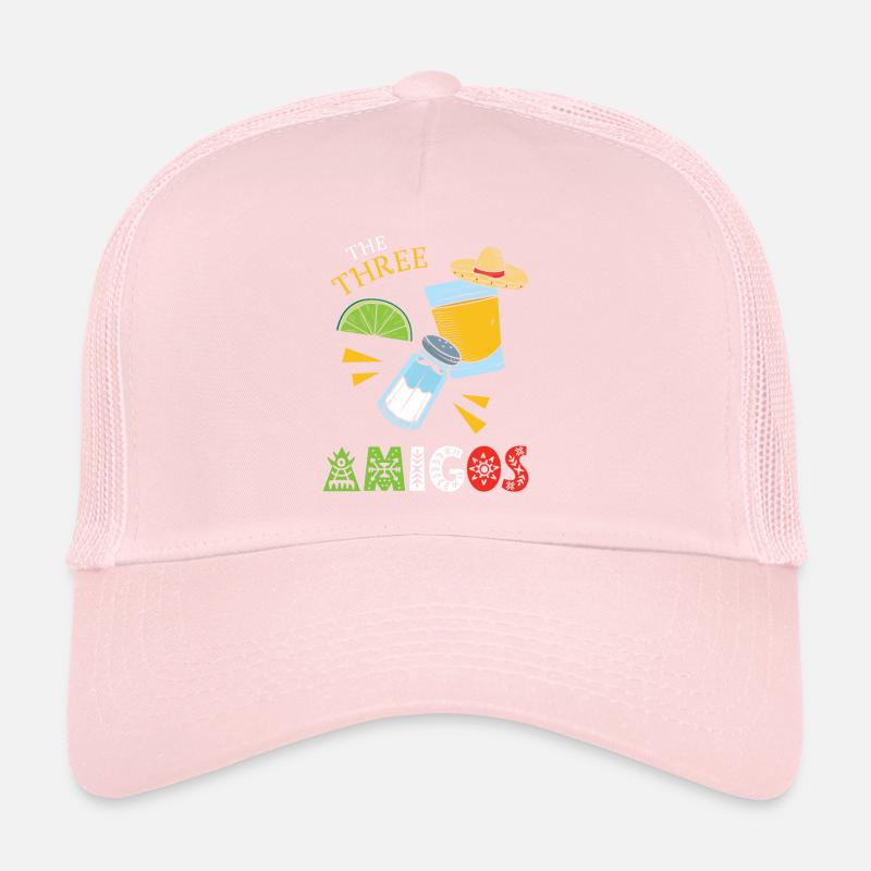 Les trois Amigos Tequila Alcool Casquette trucker 