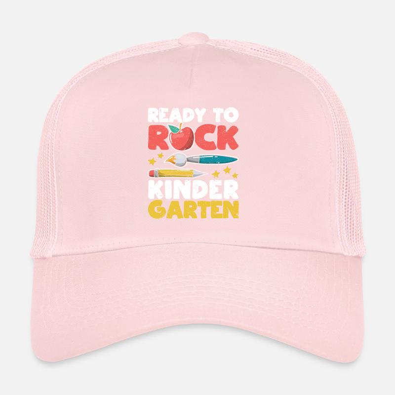 Ready To Rock Kindergarten First Day Back School Casquette trucker 