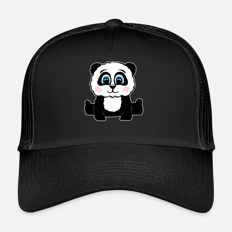 Panda Panda Bear Gift Ladies Men Children Trucker Cap