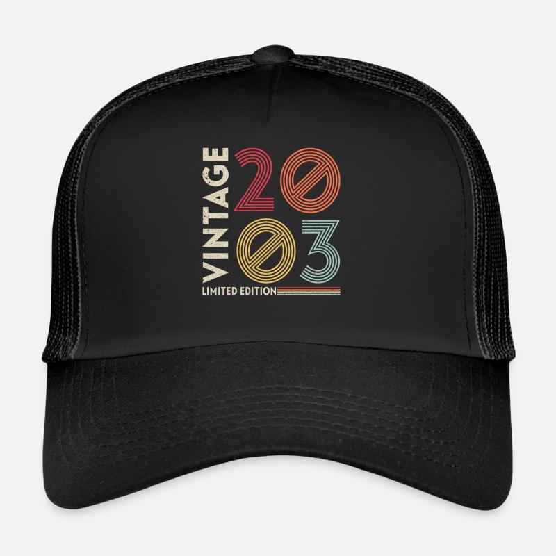 Millésime 2003 Anniversaire Casquette trucker 