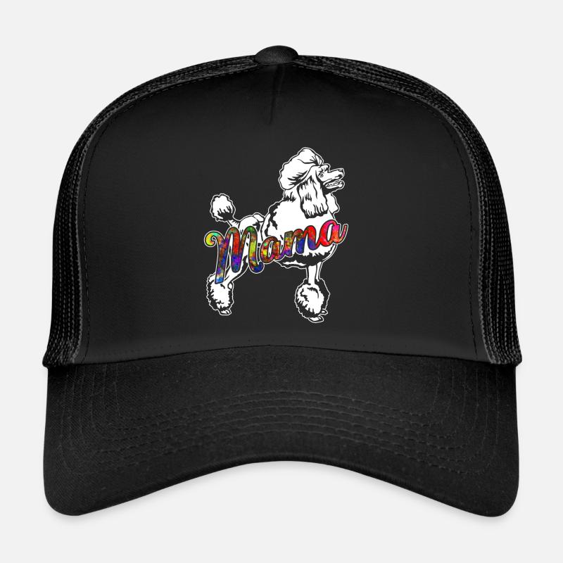 Poodle Poodle Mama Trucker Cap