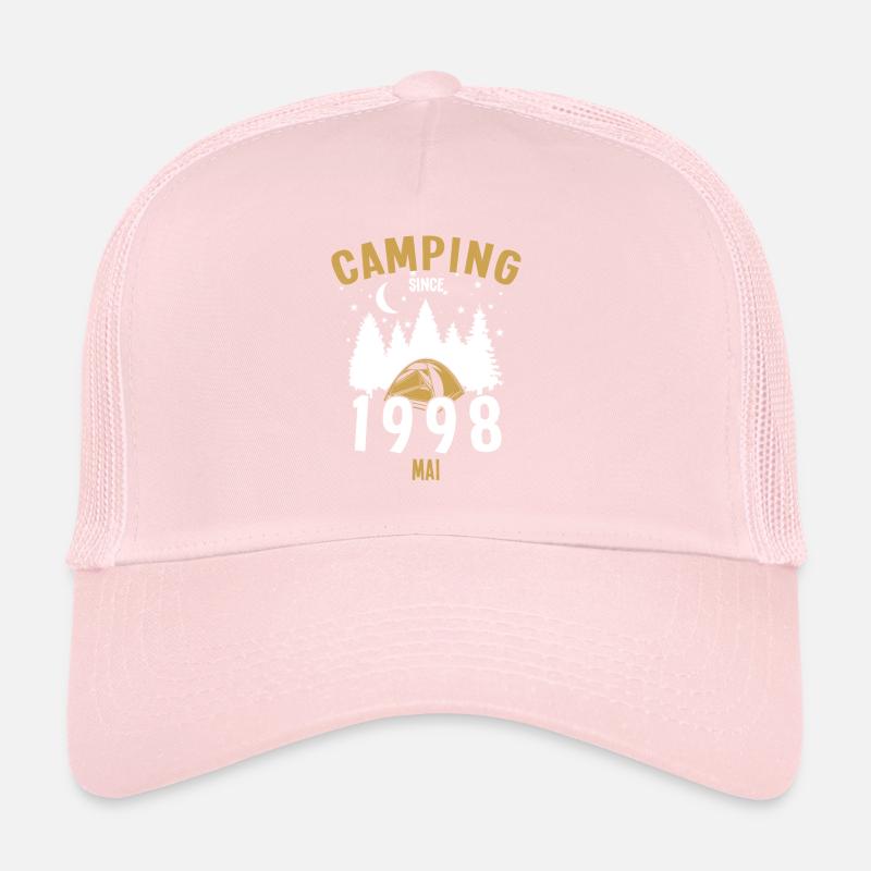 Birthday: Camping since May 1998 Zelten Trucker Cap