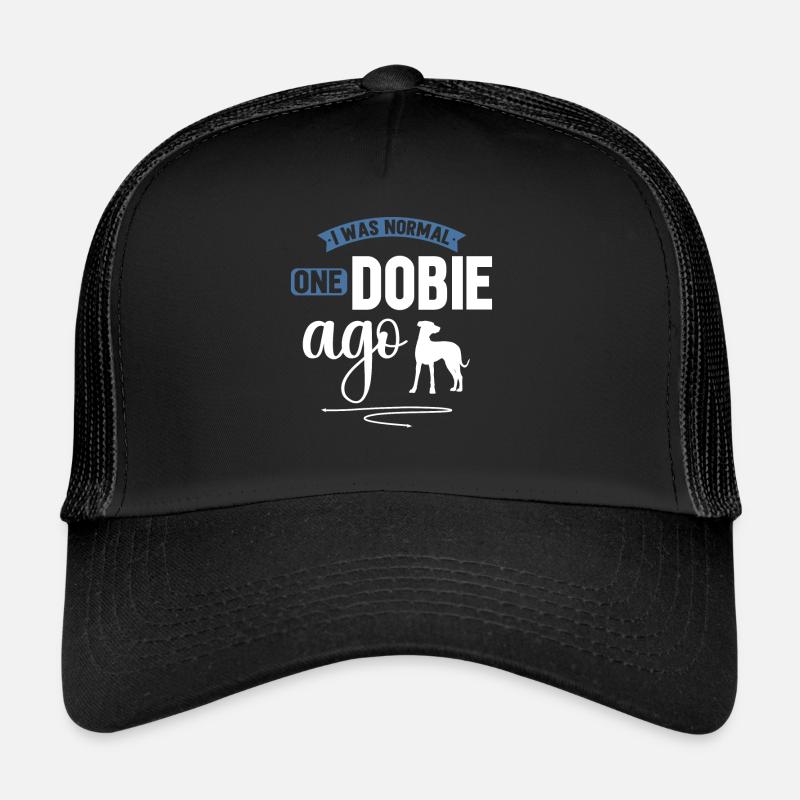 Dobermann Pinscher Hund Dobie Trucker Cap
