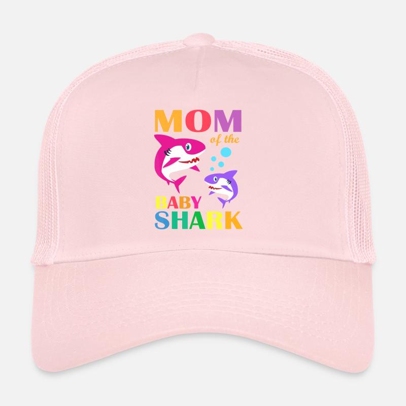 Maman Du Bébé Anniversaire Requin Maman Requin Mère Casquette trucker 