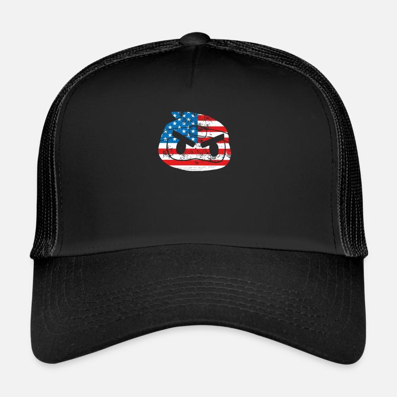 Usa ninja flagge Trucker Cap