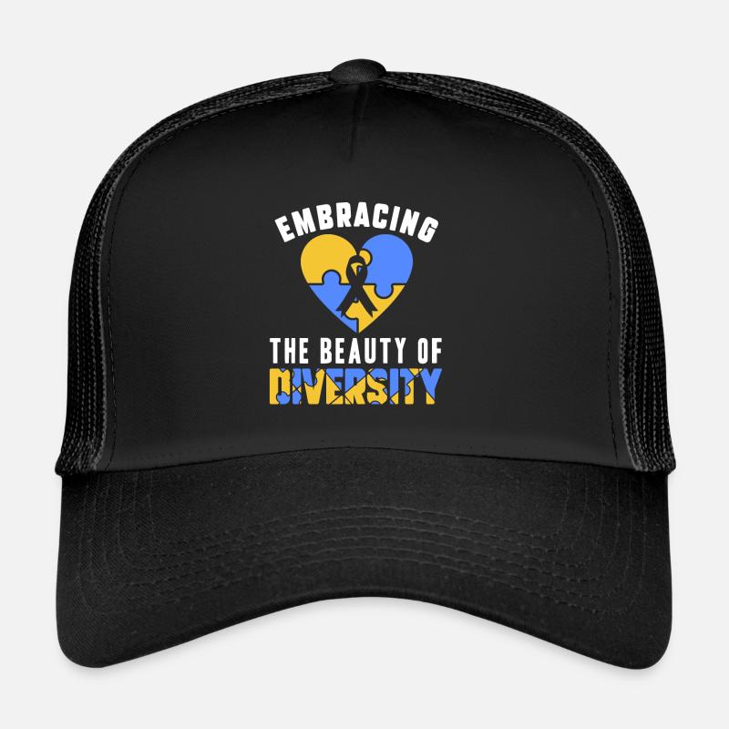 Journée mondiale du syndrome de Down : sensibilisation à la diversité Casquette trucker 
