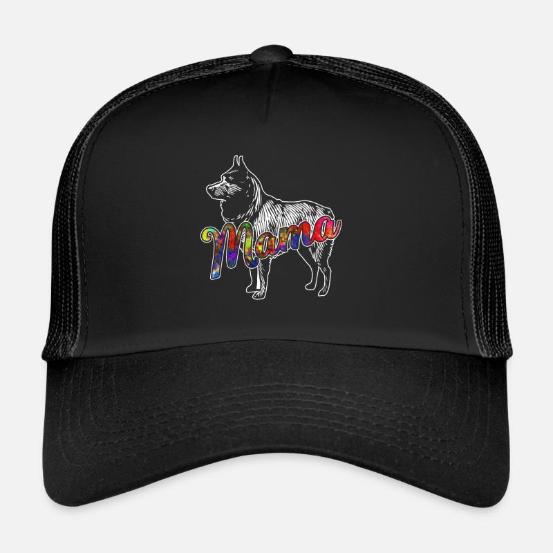 Schipperke Schipperke Mama Trucker Cap