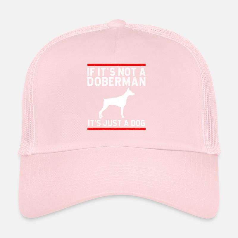 Dobermann Pinscher Hund Dobie Trucker Cap