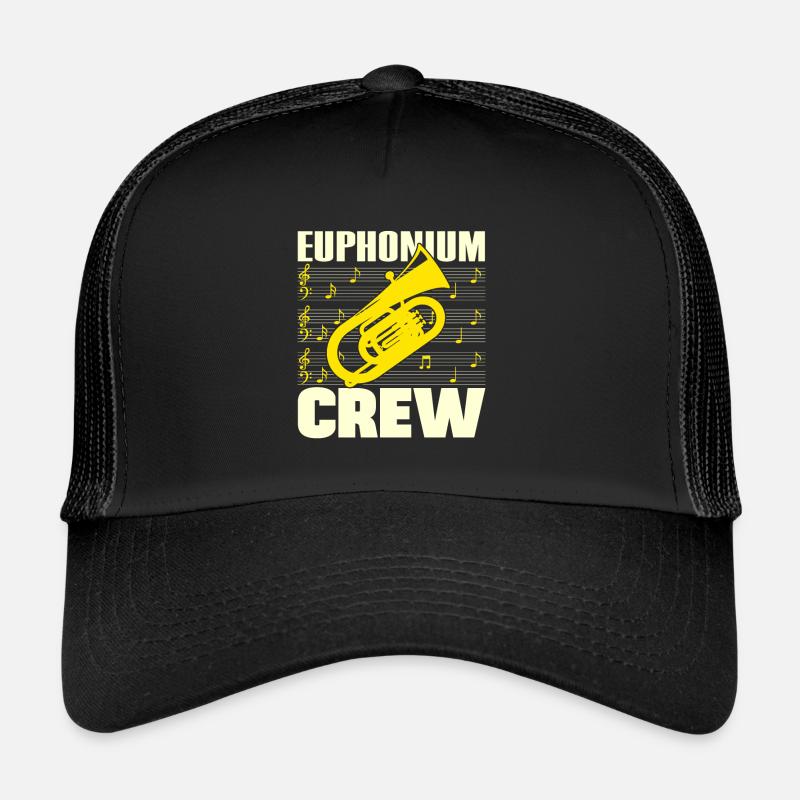 Euphonium Crew Baryton Player Idée cadeau Casquette trucker 