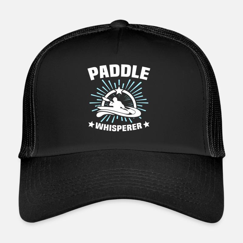 Kayaker Kayak Kayaking - Trucker Cap - black/black