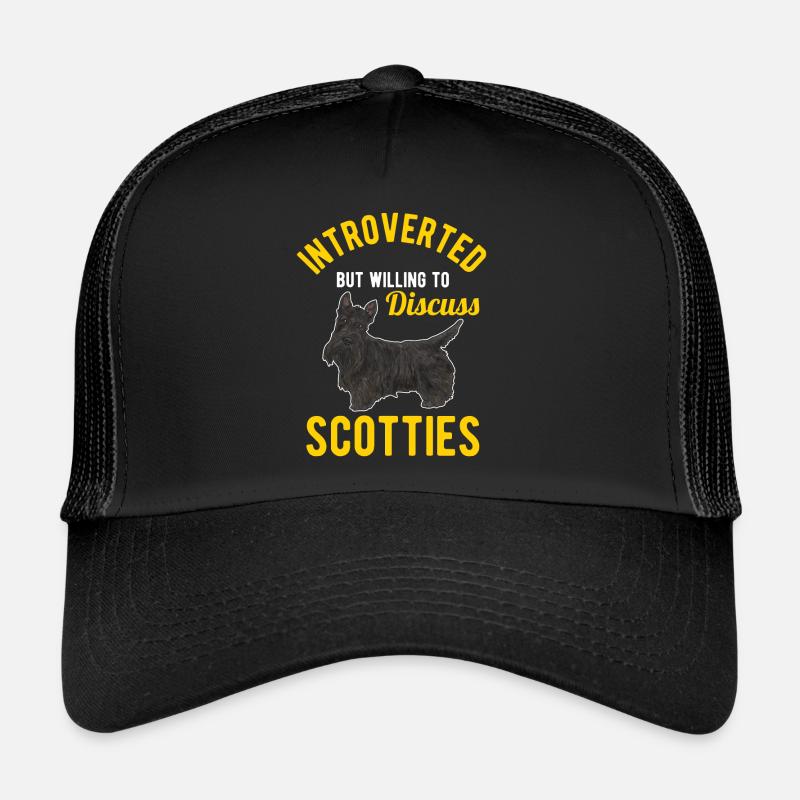 Terrier écossais Scottie Chien Casquette trucker 