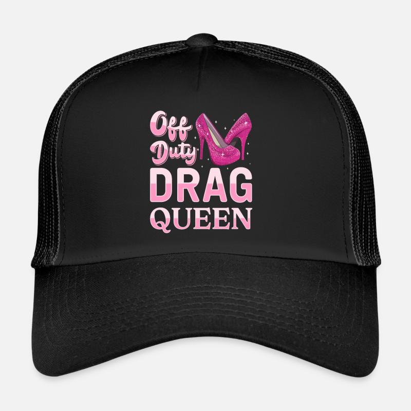 LGBTQ Off-duty Drag Queen Pride Trucker Cap
