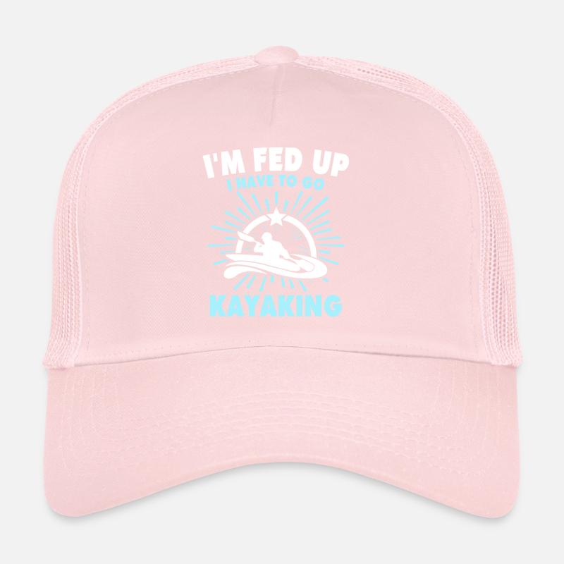 Kayaking Kayaker Trucker Cap