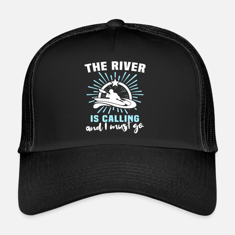 Kayaking Kayaker Trucker Cap