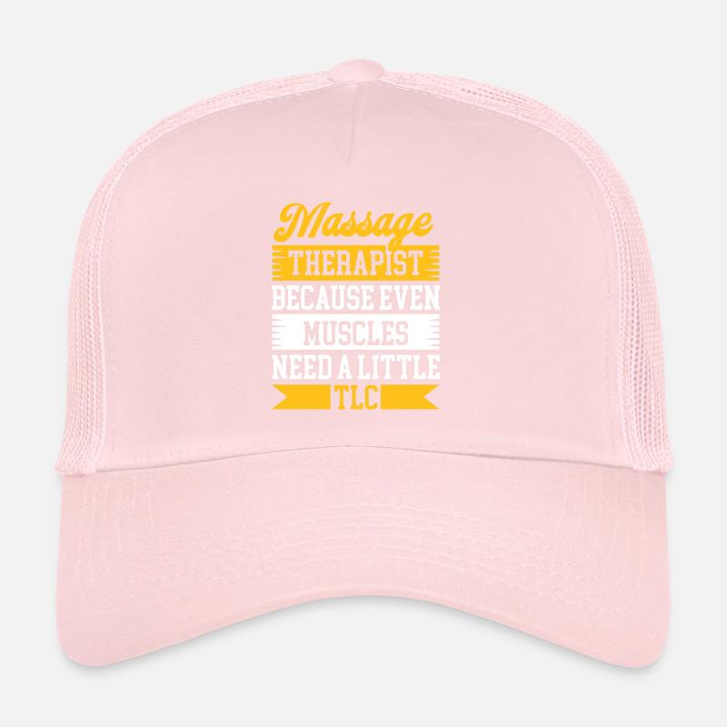 Massage Therapist Therapy Licensed Masseur Trucker Cap
