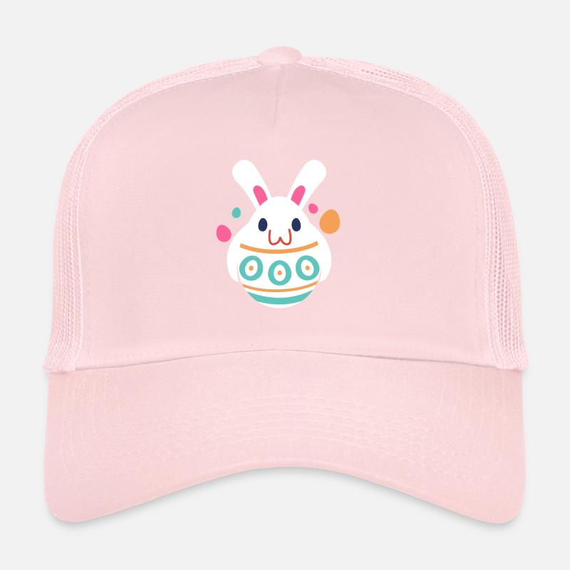Lapin de Pâques Lapin de vacances Casquette trucker 