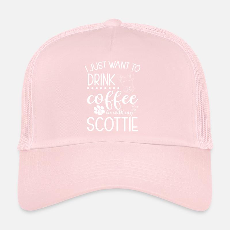 Terrier écossais Scottie Chien Casquette trucker 
