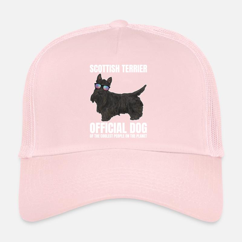 Terrier écossais Scottie Chien Casquette trucker 