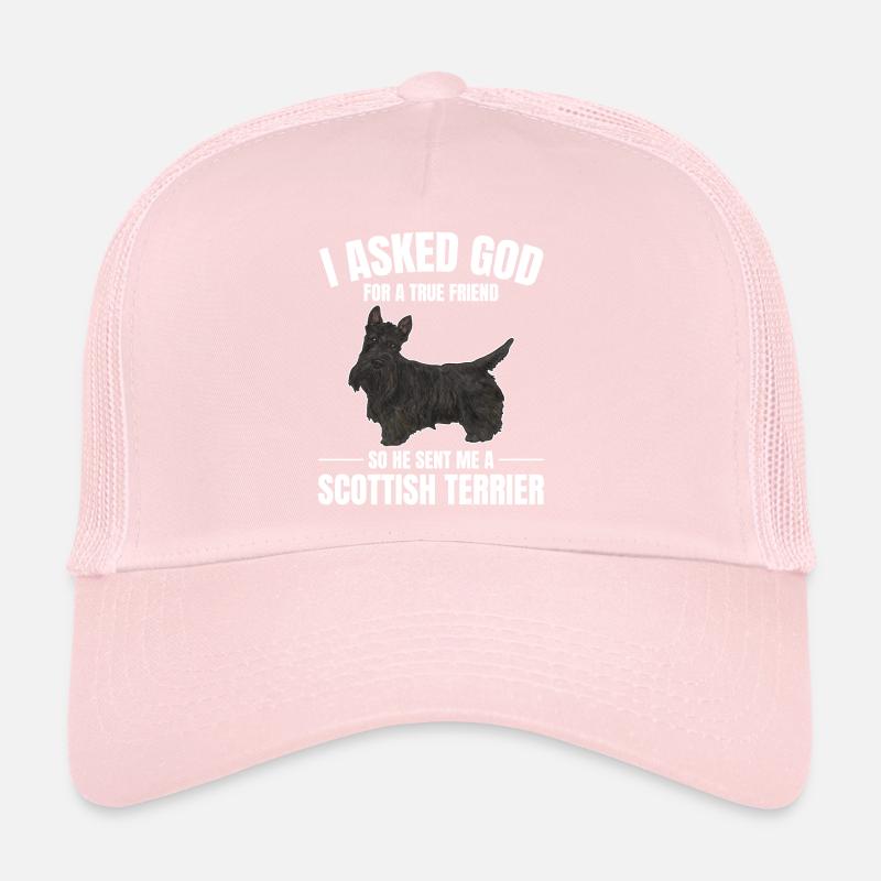 Terrier écossais Scottie Chien Casquette trucker 