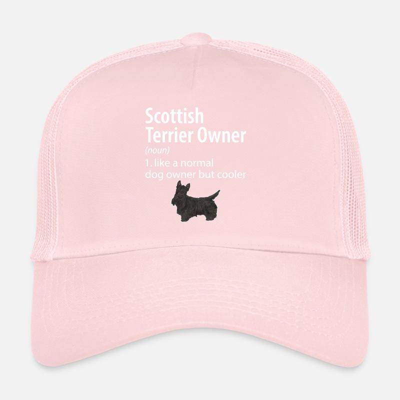 Terrier écossais Scottie Chien Casquette trucker 