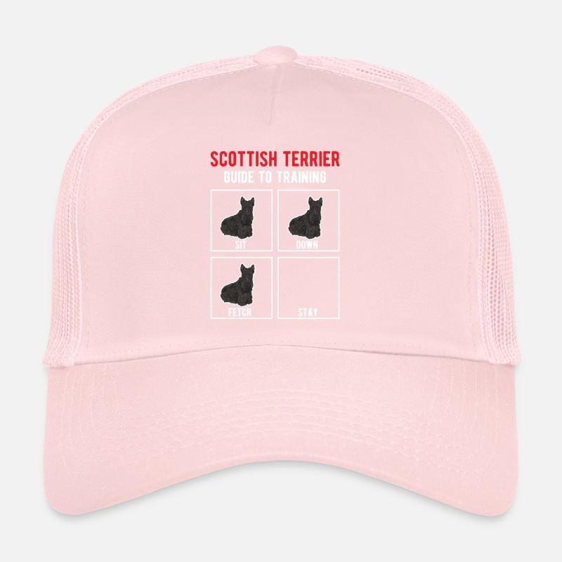 Terrier écossais Scottie Chien Casquette trucker 