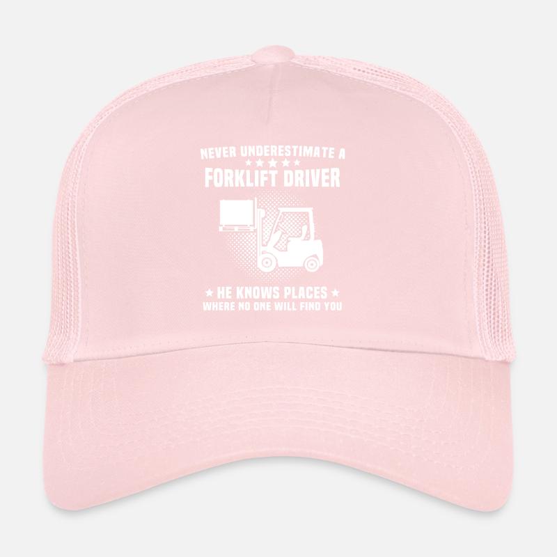 Forklift forklift driver Trucker Cap