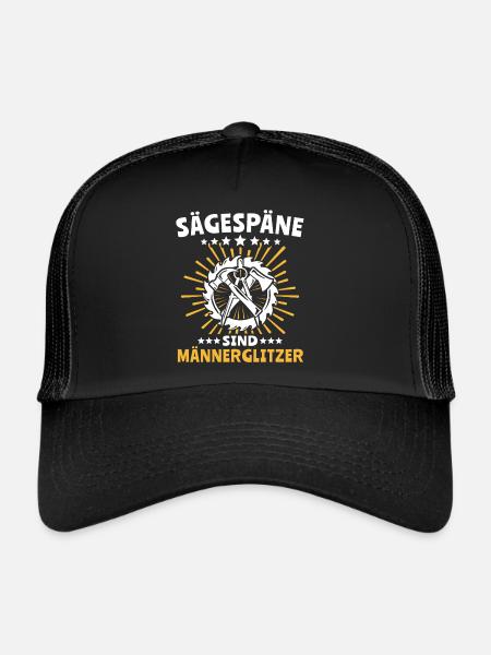 Zimmermann Zimmerleute Zimmerer - Trucker Cap - Schwarz/Schwarz