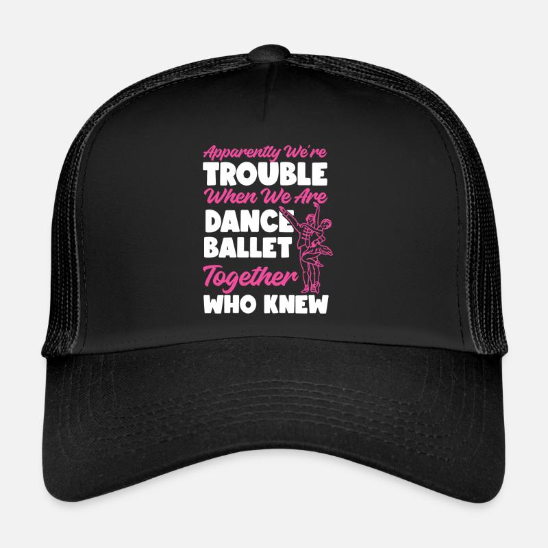 Ballet Danseuse Danse Ballerine Casquette trucker 