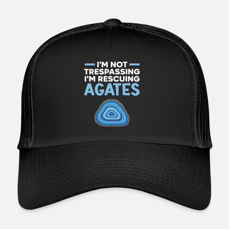 I'm not an intruder, I'm saving agates Trucker Cap