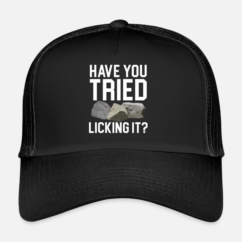 Avez-vous essayé de le lécher? Géologie de Stein Casquette trucker 