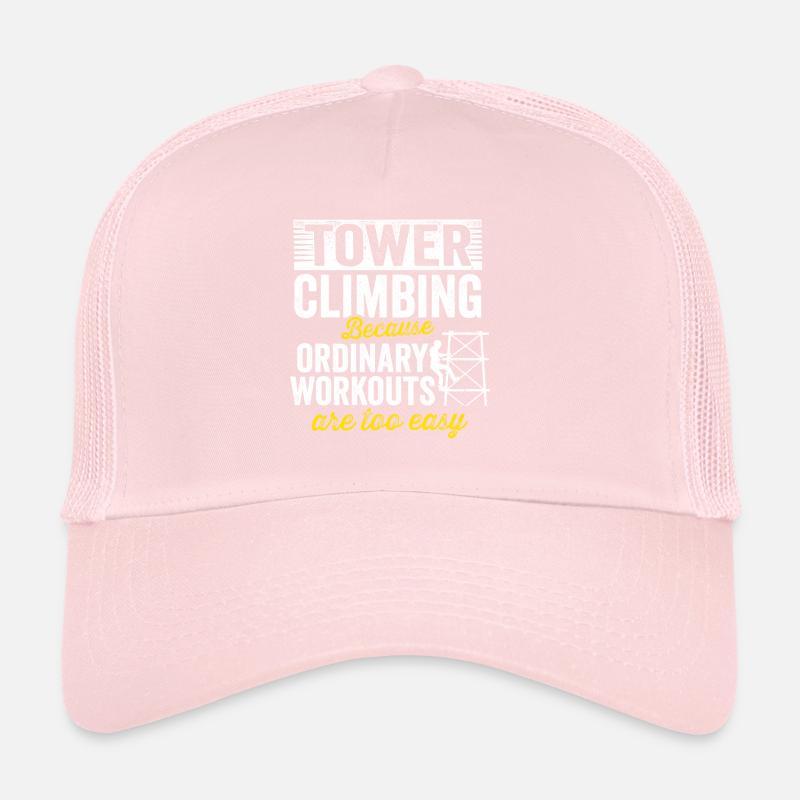 Cell Tower Climber Climbing Technician Trucker Cap