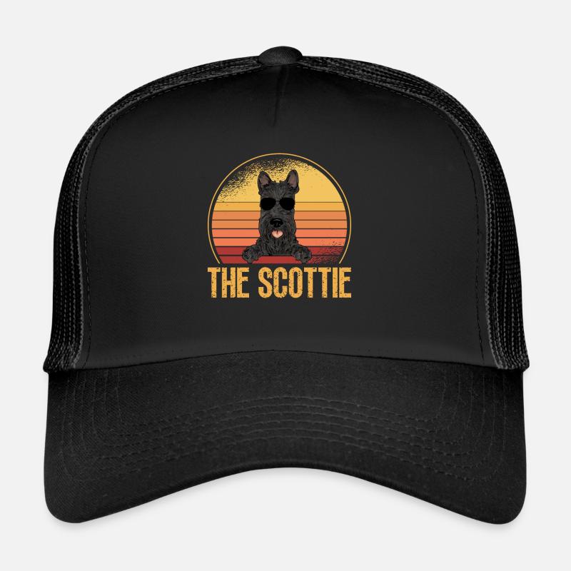 Terrier écossais Scottie Chien Casquette trucker 