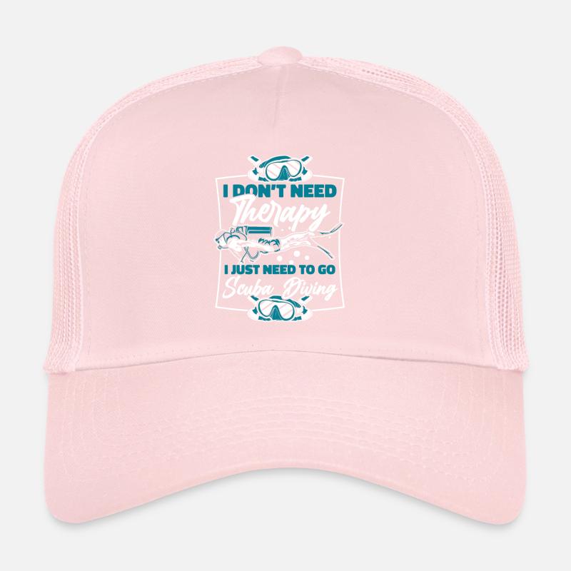 I Just Need To Go Scuba Diving Taucherflossen Trucker Cap