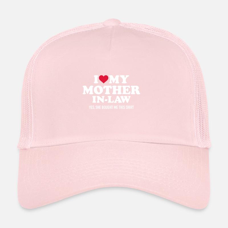 J’aime ma belle-mère pour gendre Casquette trucker 