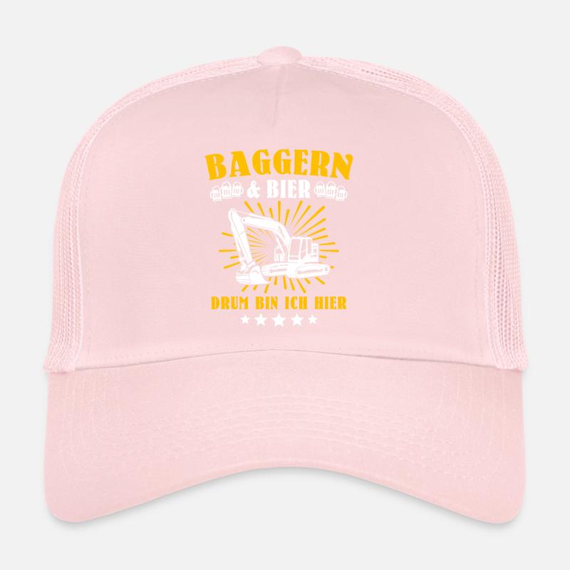 Baggerfahrer Bagger Trucker Cap
