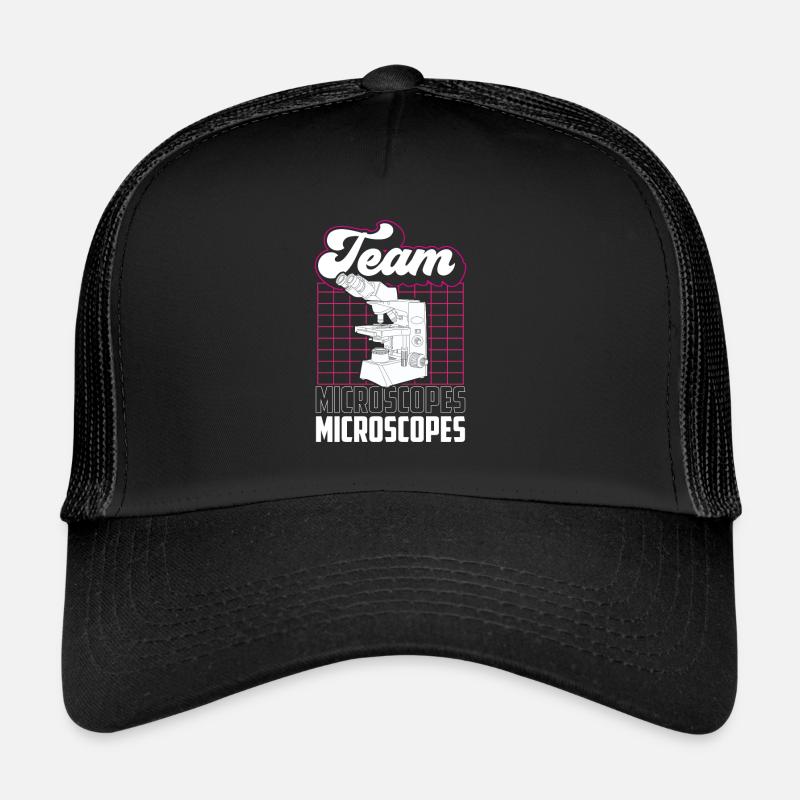 Équipe Microscopes Microscope Dictons Microscopes Casquette trucker 