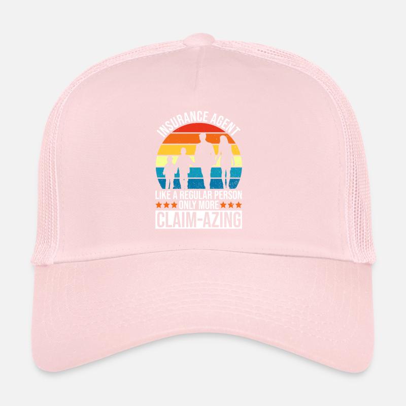 Conception d’agent d’assurance pour courtier de vente d’assurance Casquette trucker 