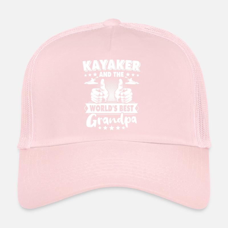 Kayakfahrer Opa Kayaker Trucker Cap