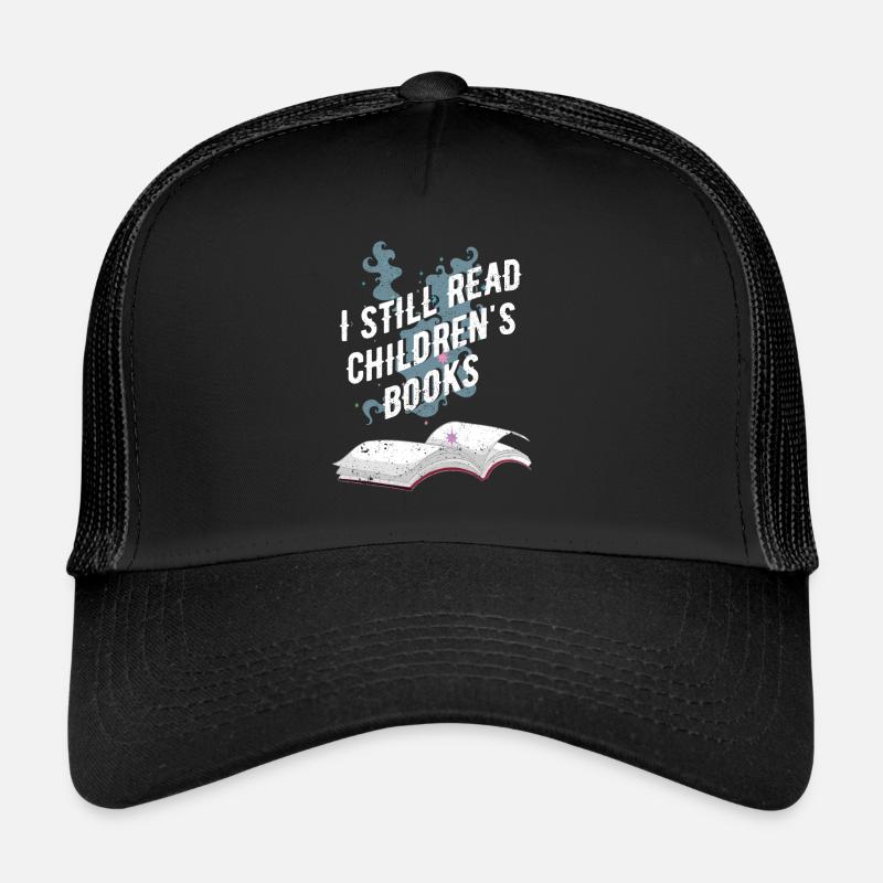 Je lis encore des livres pour enfants professeur d’école nerd Casquette trucker 