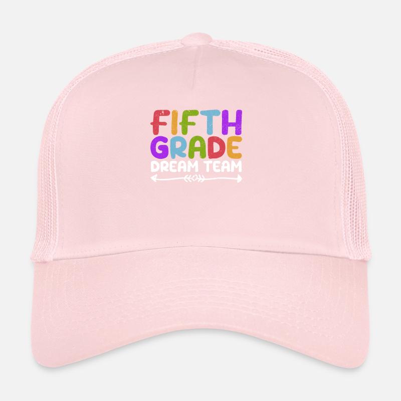 Équipe de rêve de cinquième année 5e élève enseignant de retour Casquette trucker 