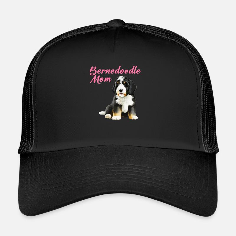 bernedoodle mom Trucker Cap