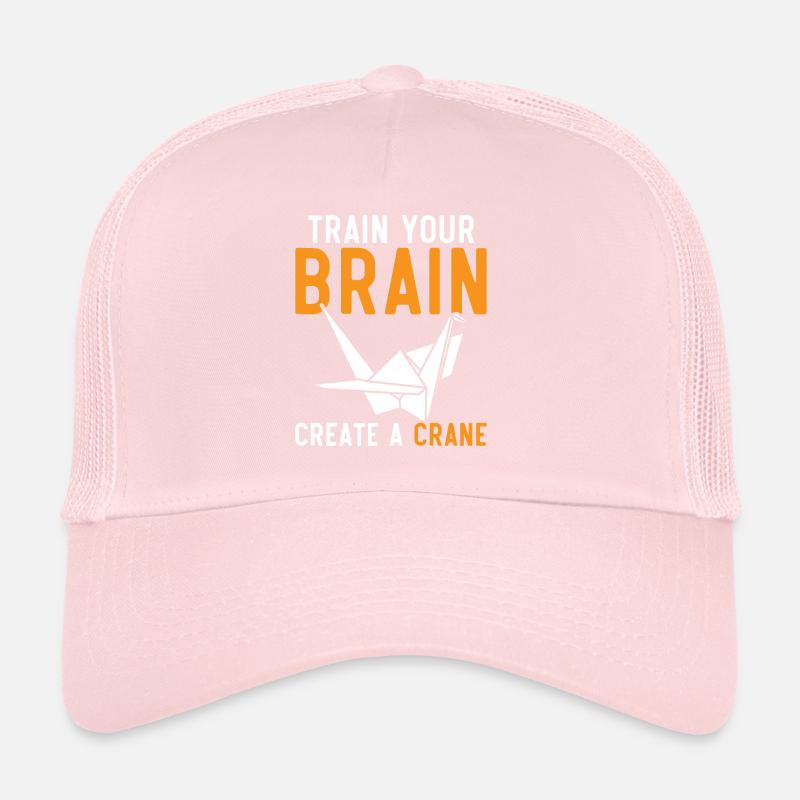 Trainiere dein Gehirn Erschaffe einen Kranich Japa Trucker Cap