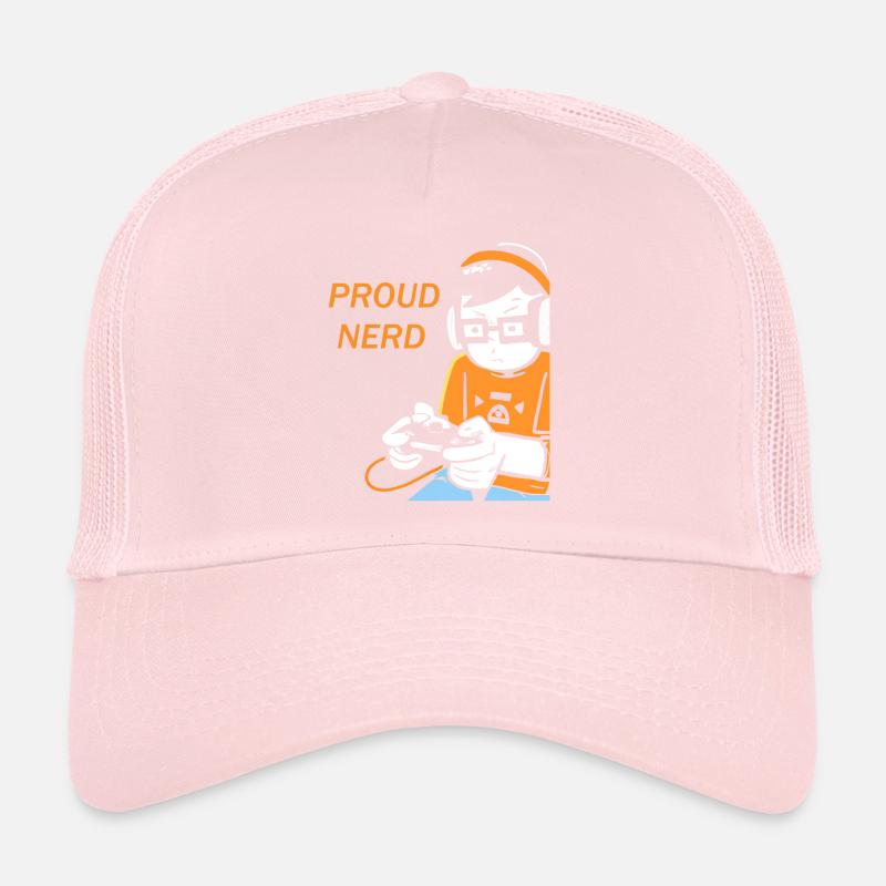Nerd du jeu disant drôle Casquette trucker 