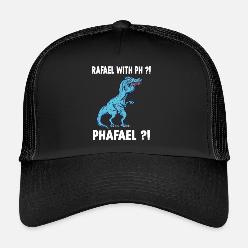 TRex Meme Dinosaur avec surocclusion Rafael avec ph Ra Casquette trucker 
