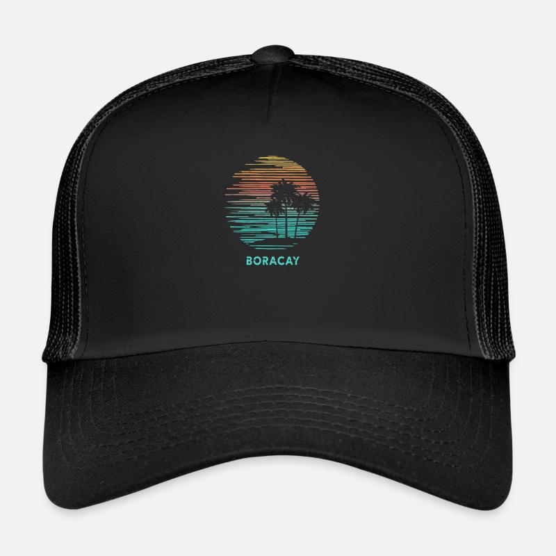 Boracay Philippines Cool Souvenir Vacation Trucker Cap