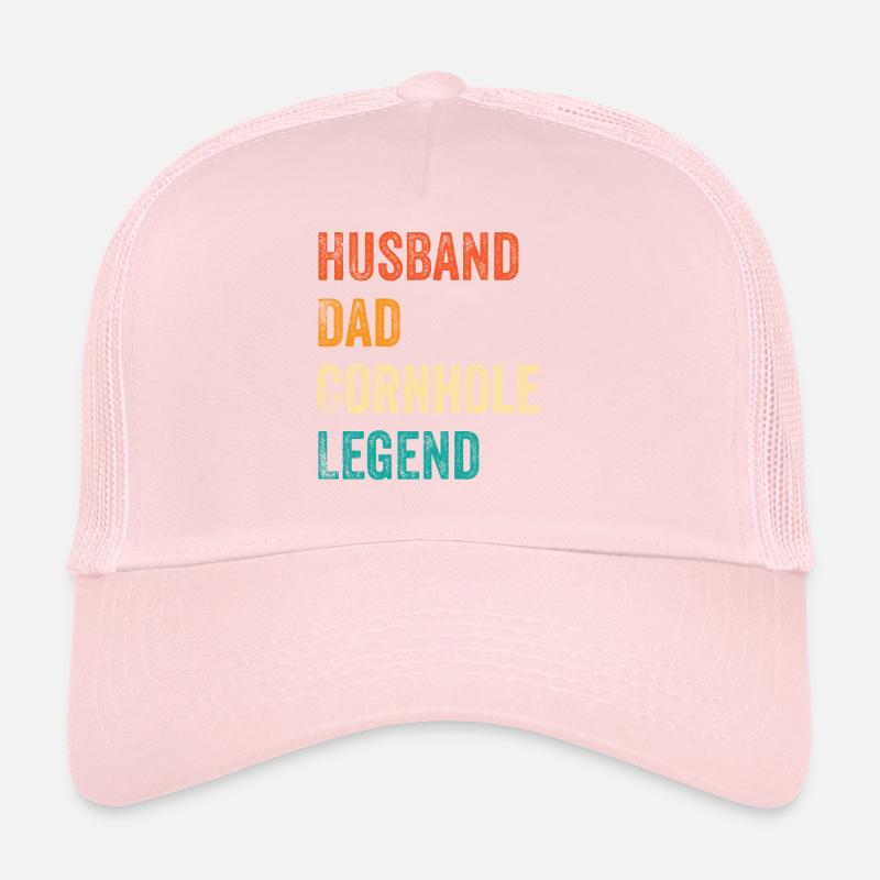 Cornhole Corn Hole Retro Casquette trucker 