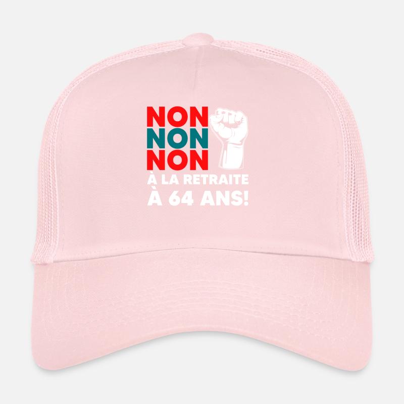 Bewertung: 64 Ans Non! Non à la retraite à 64 ans! Trucker Cap