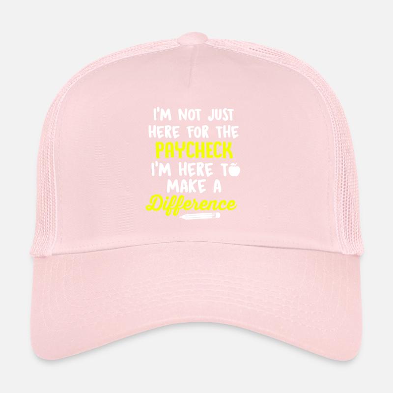 Paraprofessional Teacher Para Educator Trucker Cap